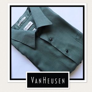 Men XXL Super Silk Button Down Dress Shirt